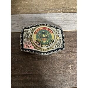 Proud to be American Belt Bucket Made in USA